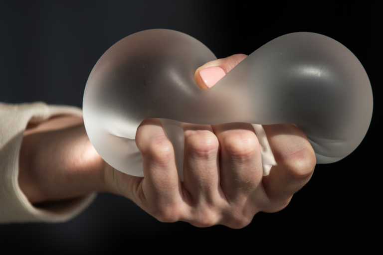 silicone breast implant